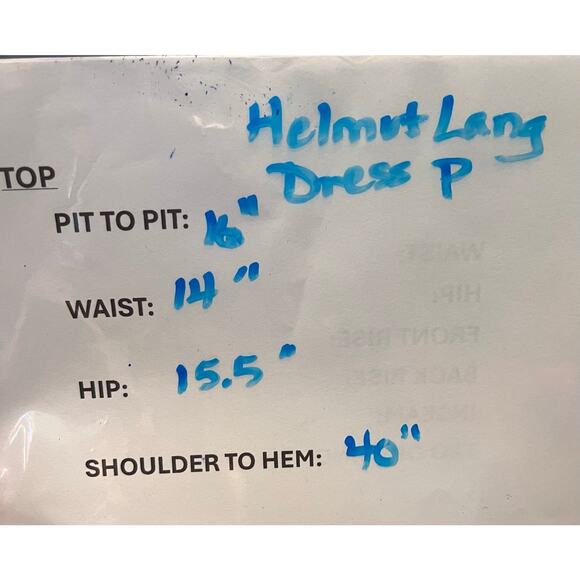 Helmut Lang Navy Blue Asymmetrical Knit Dress Petite Wrap Helix Jersey Knot - Picture 7 of 8